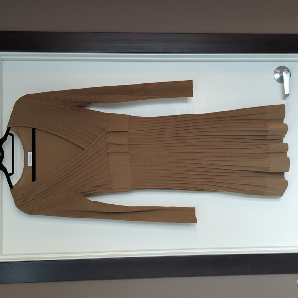 Calvin Klein Beige Dress